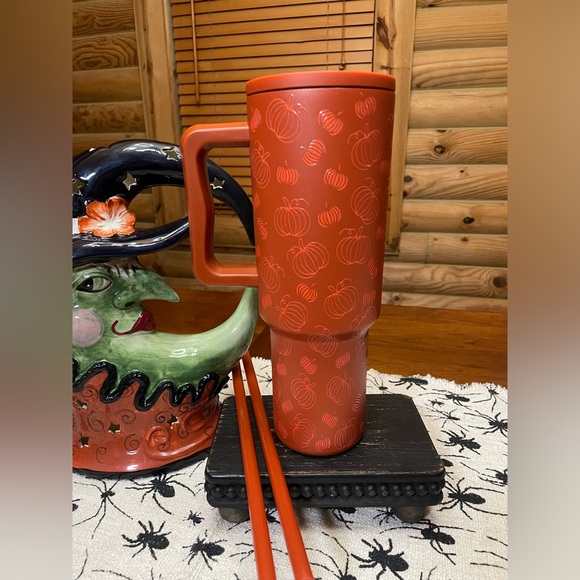 PUMPKINS Simple Modern Fall 2023 40oz Trek Tumbler Plus FREEBIES - Picture 7 of 9